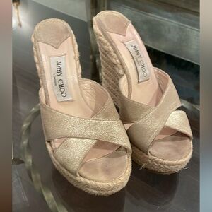 Jimmy Choo Espadrille wedge Sandal